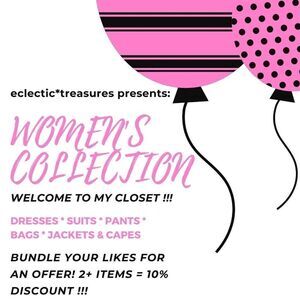 👒Welcome to my WOMENS COLLECTION👒Bags - Shoes - Dresses - Skirts - Skirt Sets